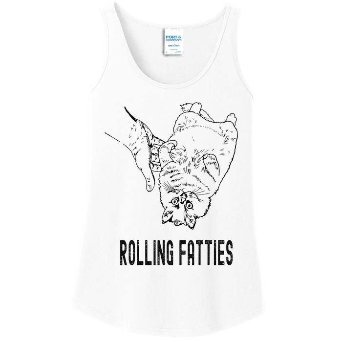 Rolling Fatties Cat Ladies Essential Tank