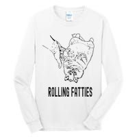 Rolling Fatties Cat Tall Long Sleeve T-Shirt