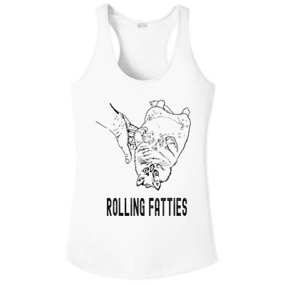 Rolling Fatties Cat Ladies PosiCharge Competitor Racerback Tank