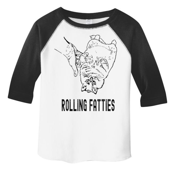 Rolling Fatties Cat Toddler Fine Jersey T-Shirt
