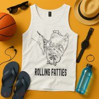 Rolling Fatties Cat Tank Top