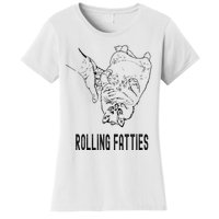 Rolling Fatties Cat Women's T-Shirt