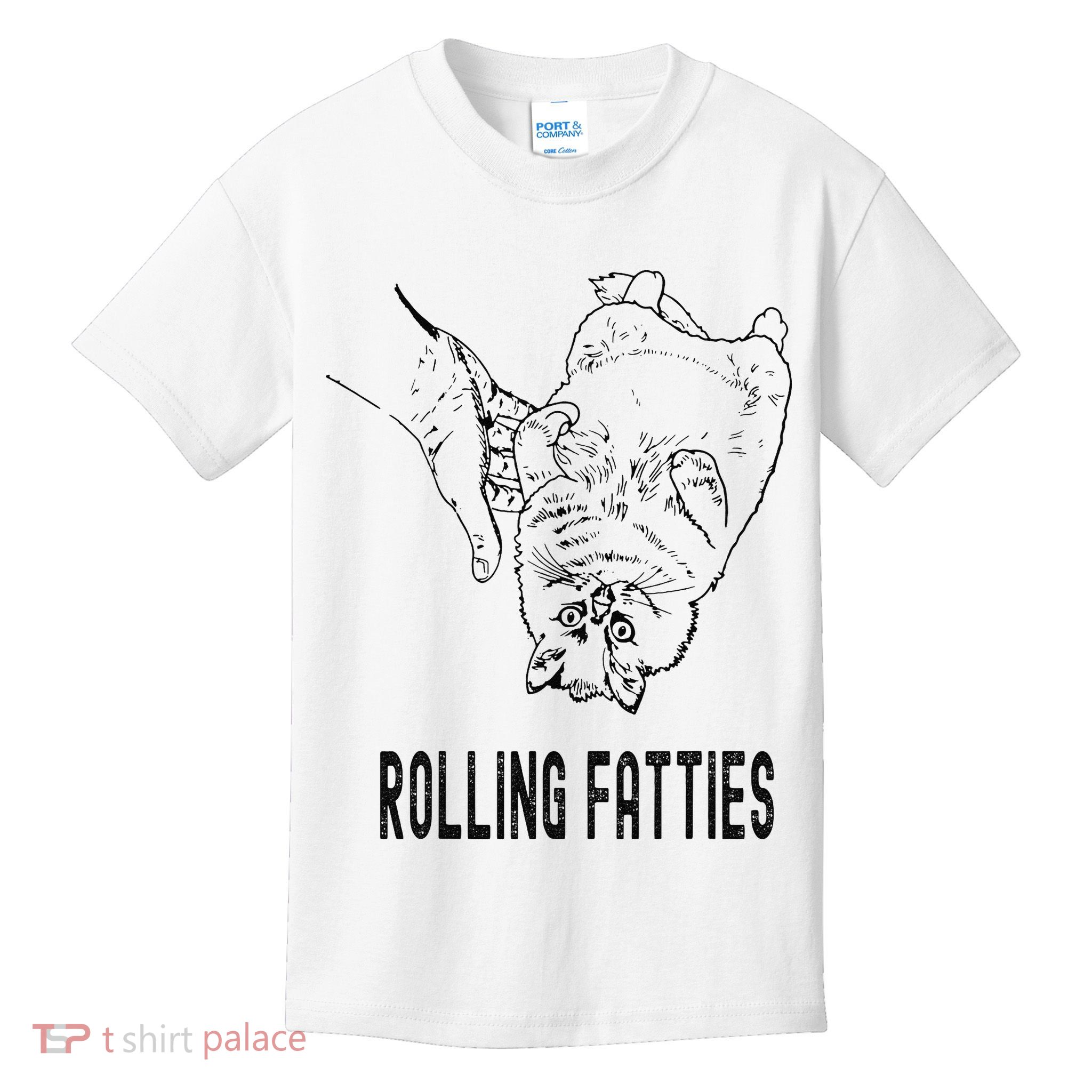 Rolling Fatties Cat Kids T-Shirt