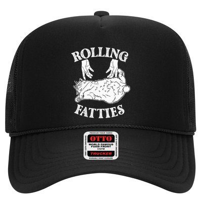 Rolling Fatties Cat Lover Kitten Owner Kitty Trucker Hat