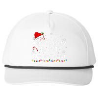 Reindeer Family Christmas Holiday Santa Claus Hat Snapback Five-Panel Rope Hat