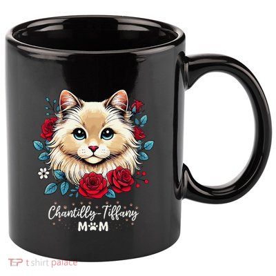 Roses Flowers Chantillytiffany Mom 11oz C Handle Ceramic Mug