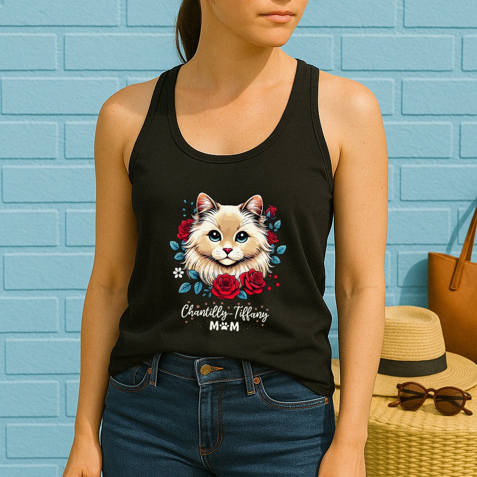 Roses Flowers Chantillytiffany Mom Womens Tank Top