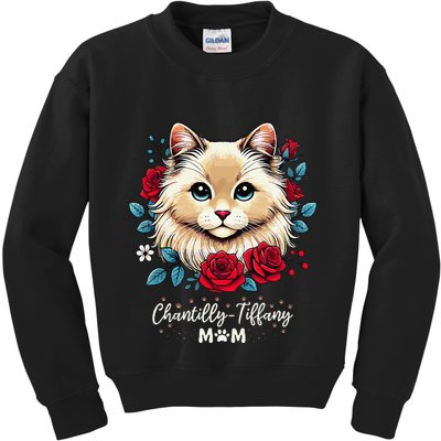 Roses Flowers Chantillytiffany Mom Kids Sweatshirt