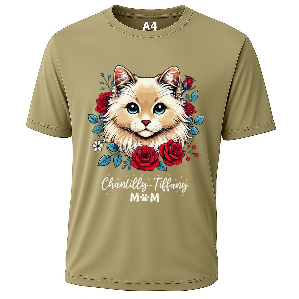 Roses Flowers Chantillytiffany Mom Cooling Performance Crew T-Shirt