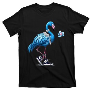 Retro Flamingo Chucks And Pearls Comma La Kamala Harris 2024 T-Shirt