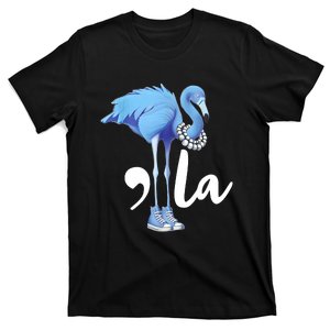 Retro Flamingo Chucks And Pearls Comma La Kamala Harris 2024 T-Shirt