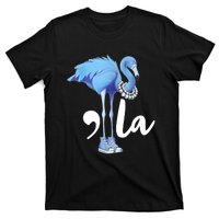 Retro Flamingo Chucks And Pearls Comma La Kamala Harris 2024 T-Shirt