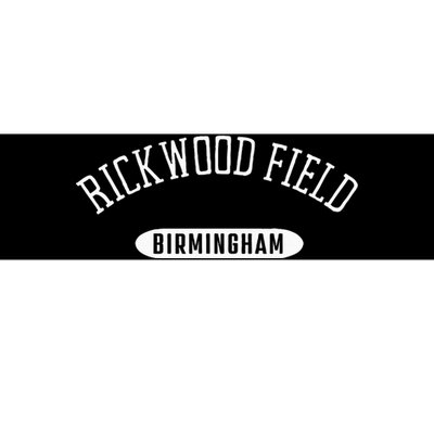 Rickwood Field Classic Style Birmingham Alabama Al Bumper Sticker