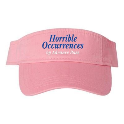 Run For Cover Records Advance Base Horrible Occurrences Valucap Bio-Washed Visor