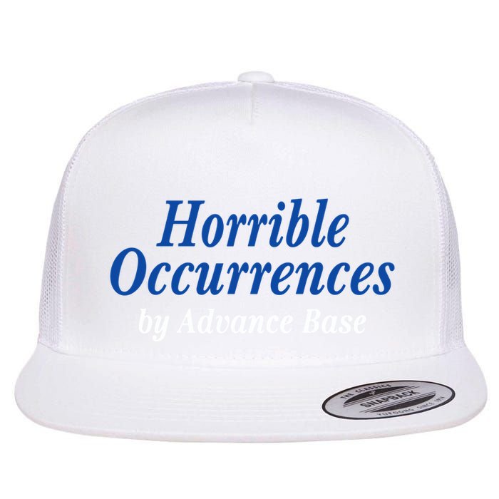 Run For Cover Records Advance Base Horrible Occurrences Flat Bill Trucker Hat