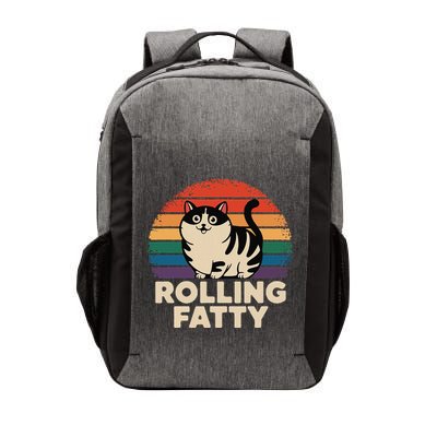 Rolling Fatties Cat Animal Funny Cat Vector Backpack