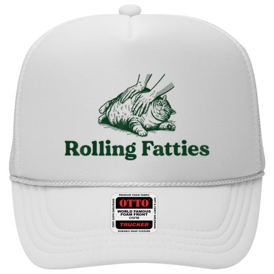 Rolling Fatties Cat Funny Cute Cat Lover Kitten Owner Kitty Trucker Hat