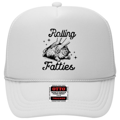 Rolling Fatties Cat Funny Cute Cat Lover Kitten Owner Kitty Trucker Hat