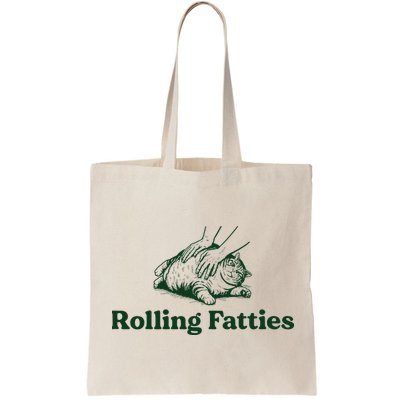 Rolling Fatties Cat Funny Cute Cat Lover Kitten Owner Kitty Bag