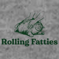 Rolling Fatties Cat Funny Cute Cat Lover Kitten Owner Kitty Toddler Hoodie