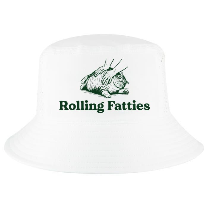 Rolling Fatties Cat Funny Cute Cat Lover Kitten Owner Kitty Cool Comfort Performance Bucket Hat