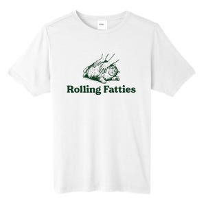 Rolling Fatties Cat Funny Cute Cat Lover Kitten Owner Kitty Tall Fusion ChromaSoft Performance T-Shirt