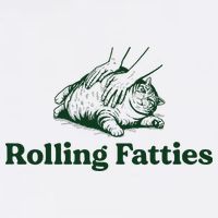 Rolling Fatties Cat Funny Cute Cat Lover Kitten Owner Kitty Bucket Hat