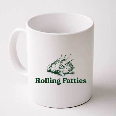 Rolling Fatties Cat Funny Cute Cat Lover Kitten Owner Kitty Mug