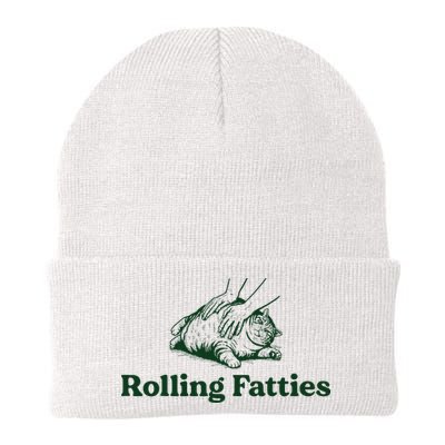 Rolling Fatties Cat Funny Cute Cat Lover Kitten Owner Kitty Beanie