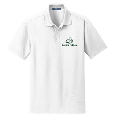 Rolling Fatties Cat Funny Cute Cat Lover Kitten Owner Kitty Dry Zone Grid Polo