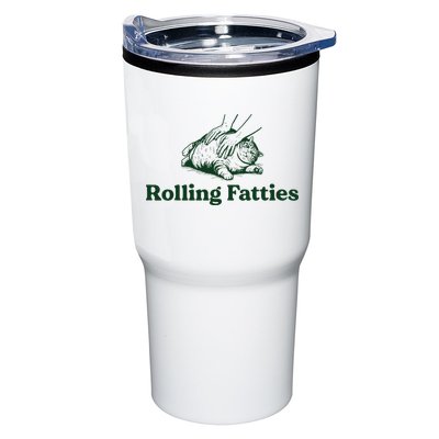 Rolling Fatties Cat Funny Cute Cat Lover Kitten Owner Kitty Tumbler