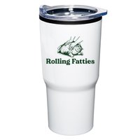 Rolling Fatties Cat Funny Cute Cat Lover Kitten Owner Kitty Tumbler