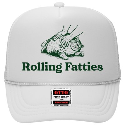 Rolling Fatties Cat Funny Cute Cat Lover Kitten Owner Kitty Trucker Hat