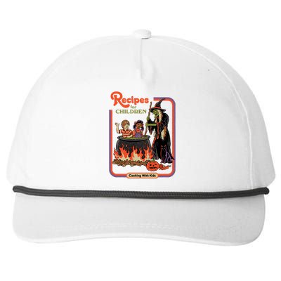 Recipes For Children Snapback Five-Panel Rope Hat