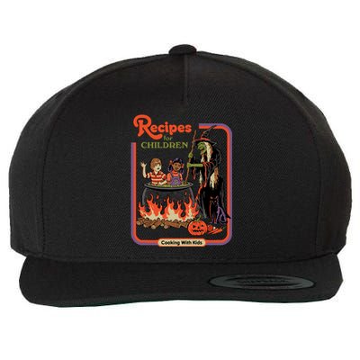 Recipes For Children Wool Snapback Cap