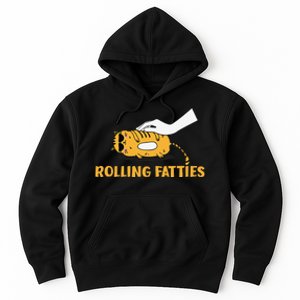 Rolling Fatties Cat Kitty Animal Pet Lovers Hoodie