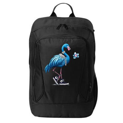 Retro Flamingo Chucks And Pearls Comma La Kamala Harris 2024 For President 47th City Backpack