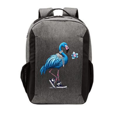 Retro Flamingo Chucks And Pearls Comma La Kamala Harris 2024 For President 47th Vector Backpack