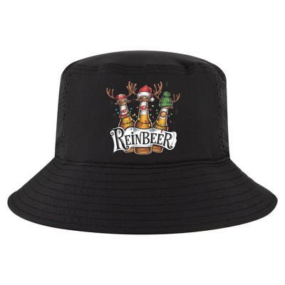 Reinbeer Funny Christmas Beer Drinker Cool Comfort Performance Bucket Hat