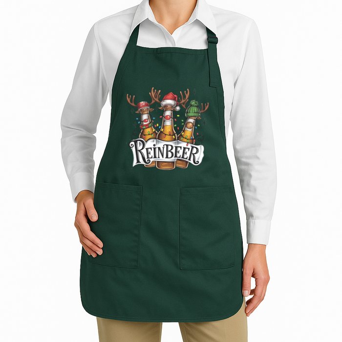 Reinbeer Funny Christmas Beer Drinker Apron