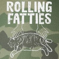 Rolling Fatties Cat Funny Fat Kitten Legacy Tie Dye Trucker Hat
