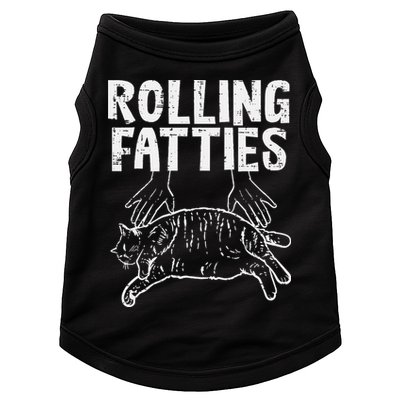 Rolling Fatties Cat Funny Fat Kitten Doggie Tank