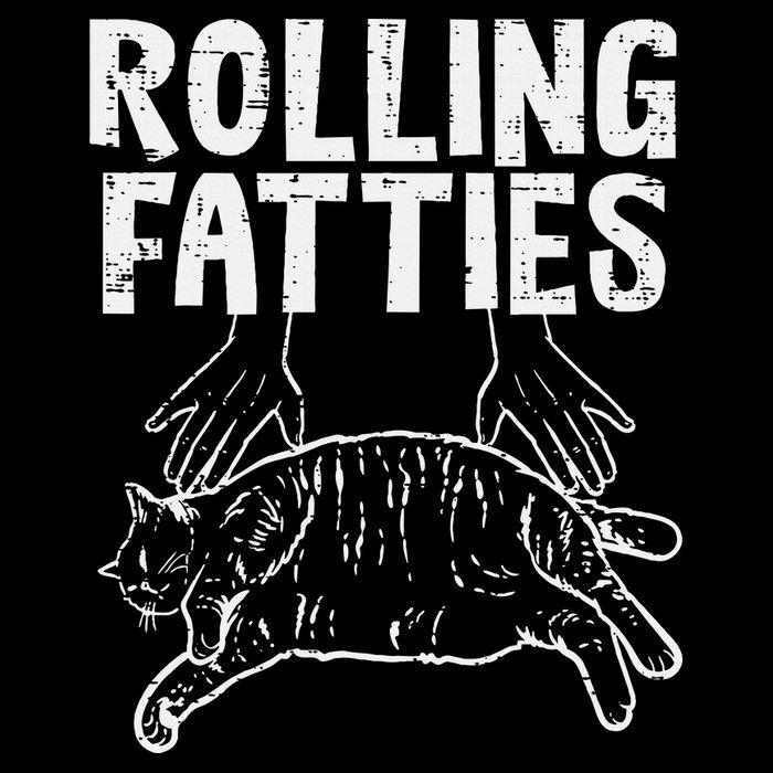 Rolling Fatties Cat Funny Fat Kitten 16 in Basic Backpack