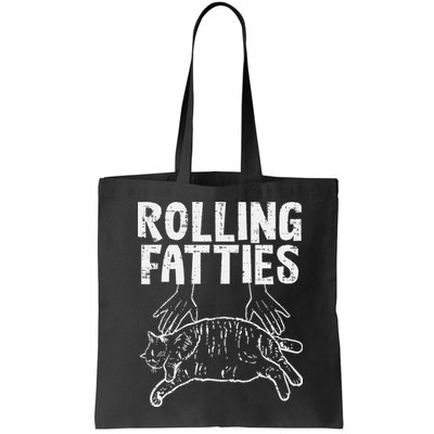 Rolling Fatties Cat Funny Fat Kitten Bag