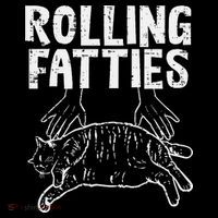 Rolling Fatties Cat Funny Fat Kitten Toddler Hoodie