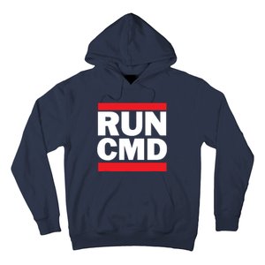 RunCMD Funny Command Prompt Computer Programmer Hoodie