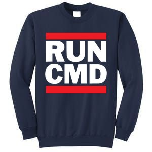 RunCMD Funny Command Prompt Computer Programmer Sweatshirt