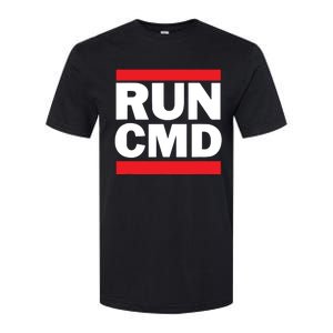 RunCMD Funny Command Prompt Computer Programmer Softstyle CVC T-Shirt