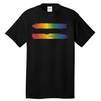 Rainbow Flag Colors For Gay And Lesbian Awareness Month Tall T-Shirt