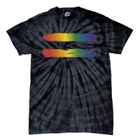 Rainbow Flag Colors For Gay And Lesbian Awareness Month Tie-Dye T-Shirt